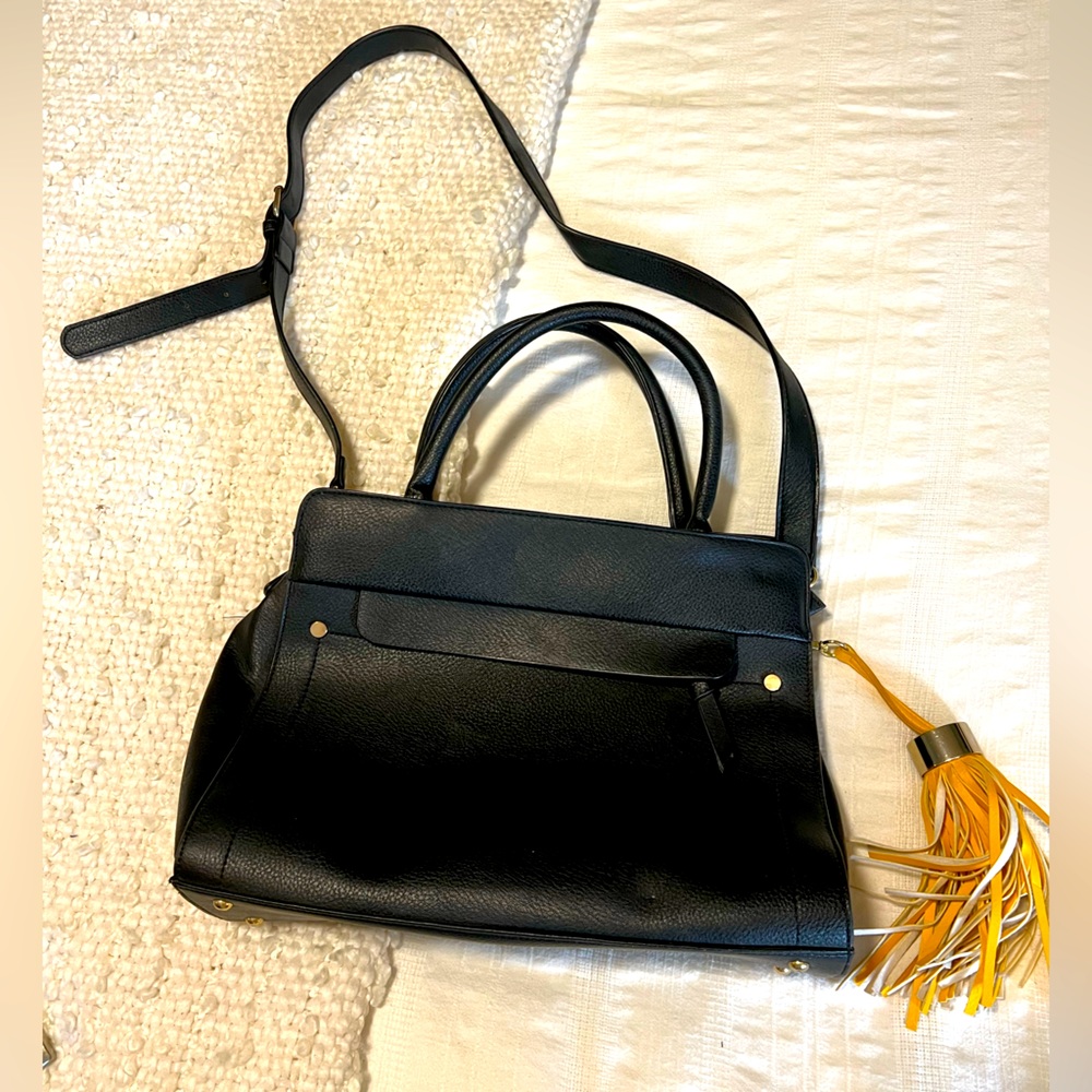 Cute black shoulder bag